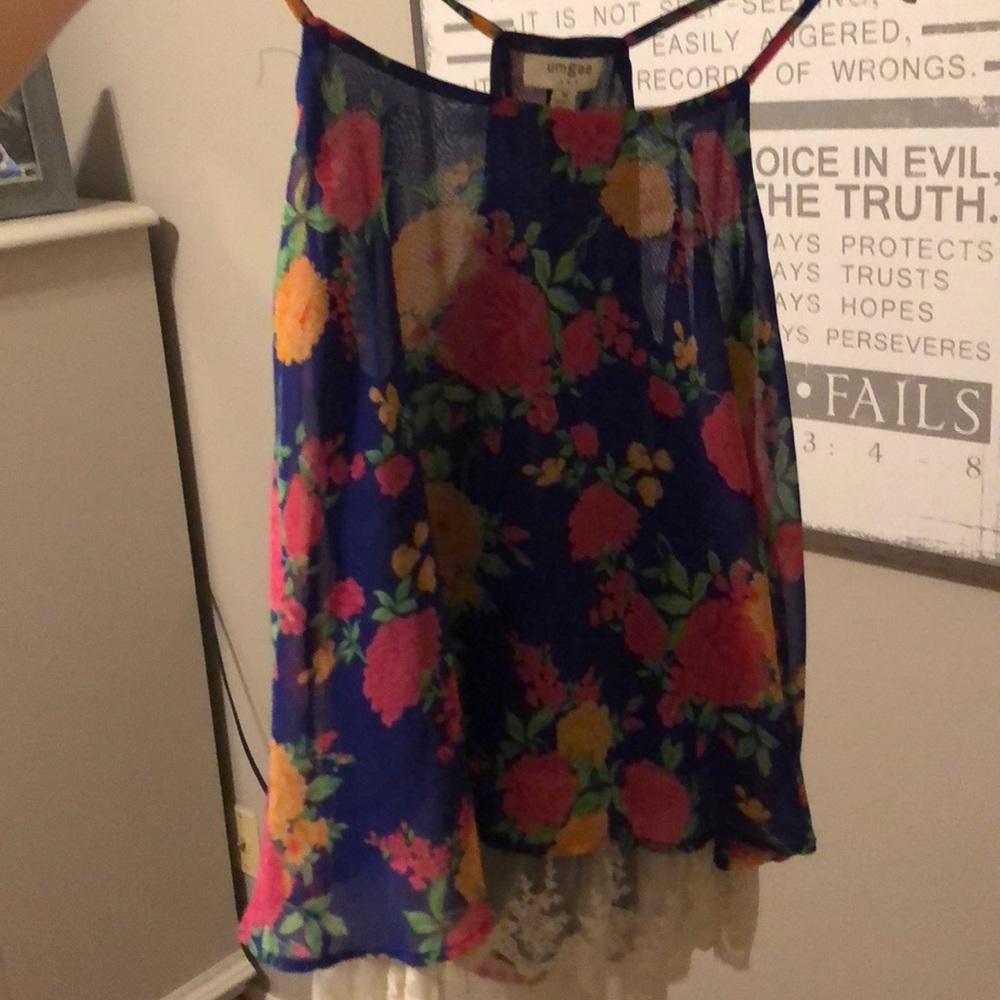 Floral summer top